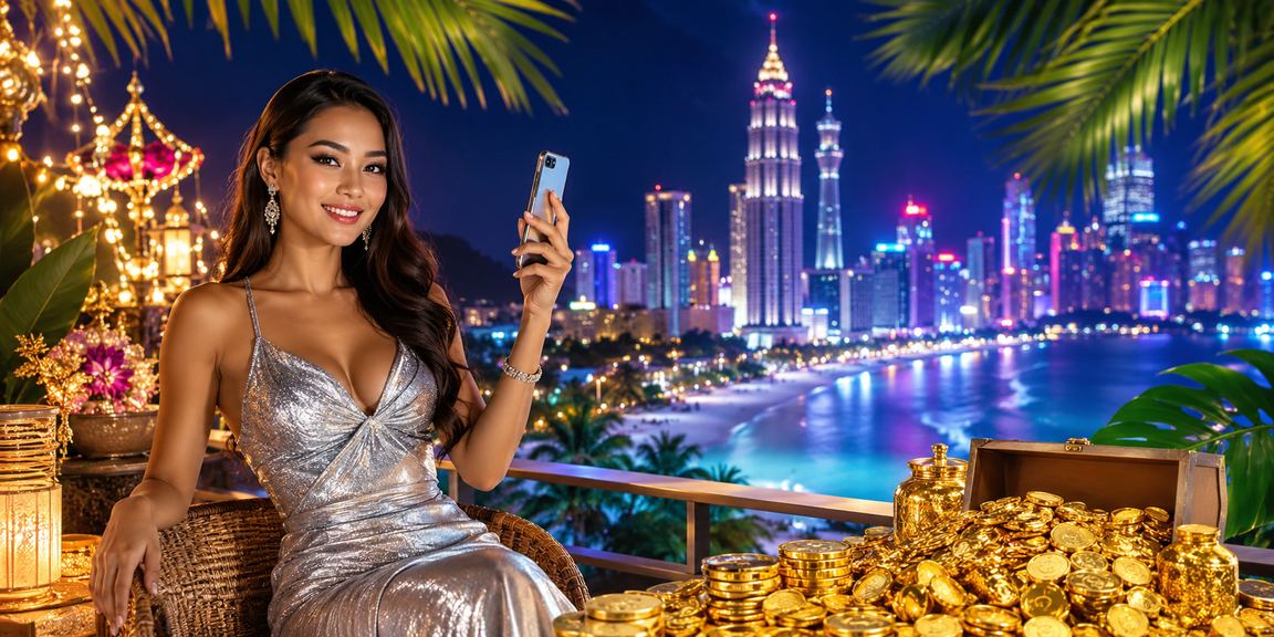 Pemain Kuala Lumpur bermain kasino mudah alih dan slot pada telefon pintar mko88